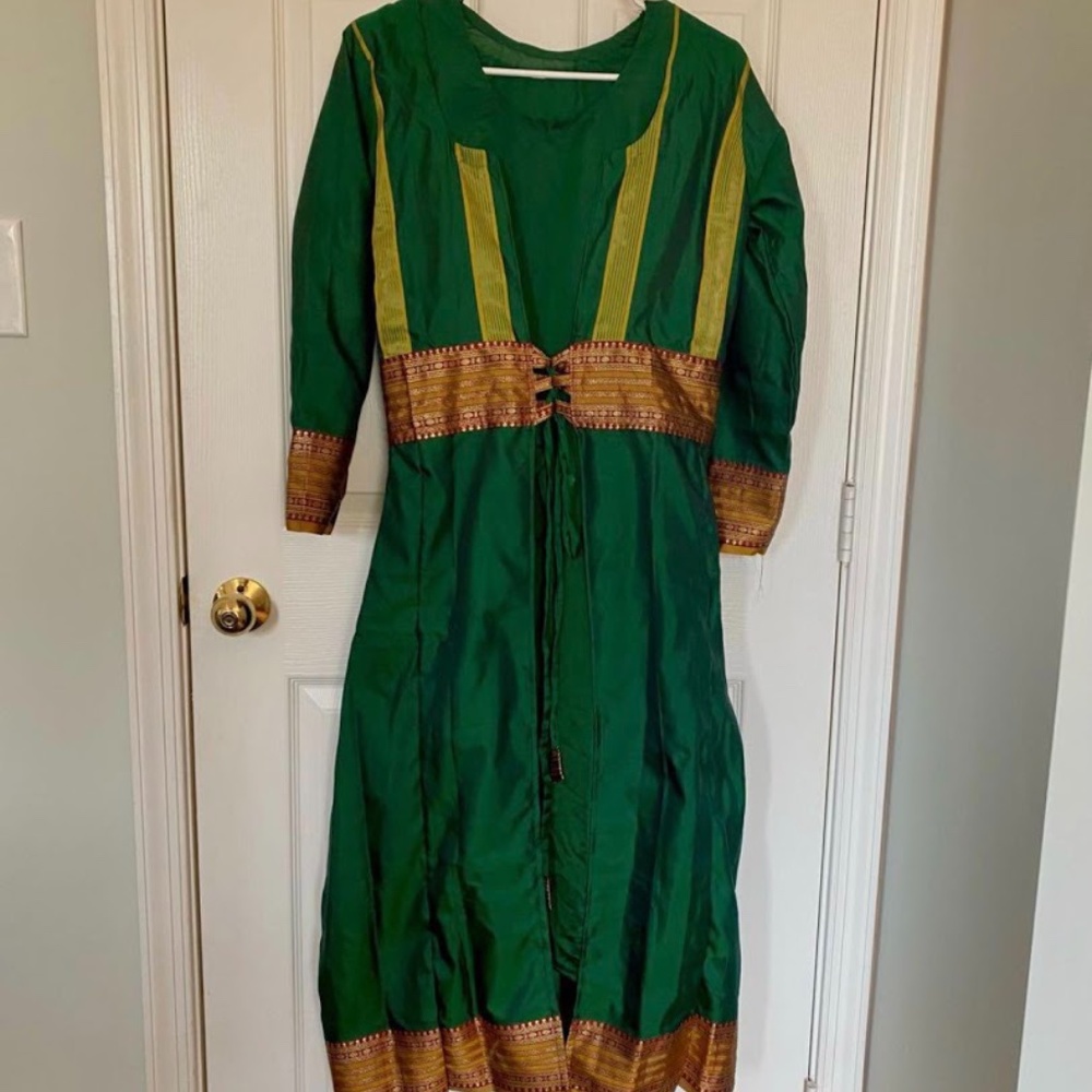 Indian Pakistani Green Kurta - image 1